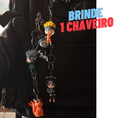 Bonecos Figura de Ação Colecionáveis Naruto Shippuden + chaveiro
